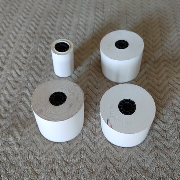 Calculator Spool + Paper rolls FOR SHARP QS2760H-2 Color ribbon printer - Picture 13 of 15